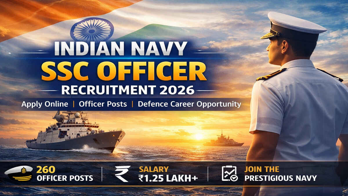 Indian Navy SSC Officer January Recruitment 2026