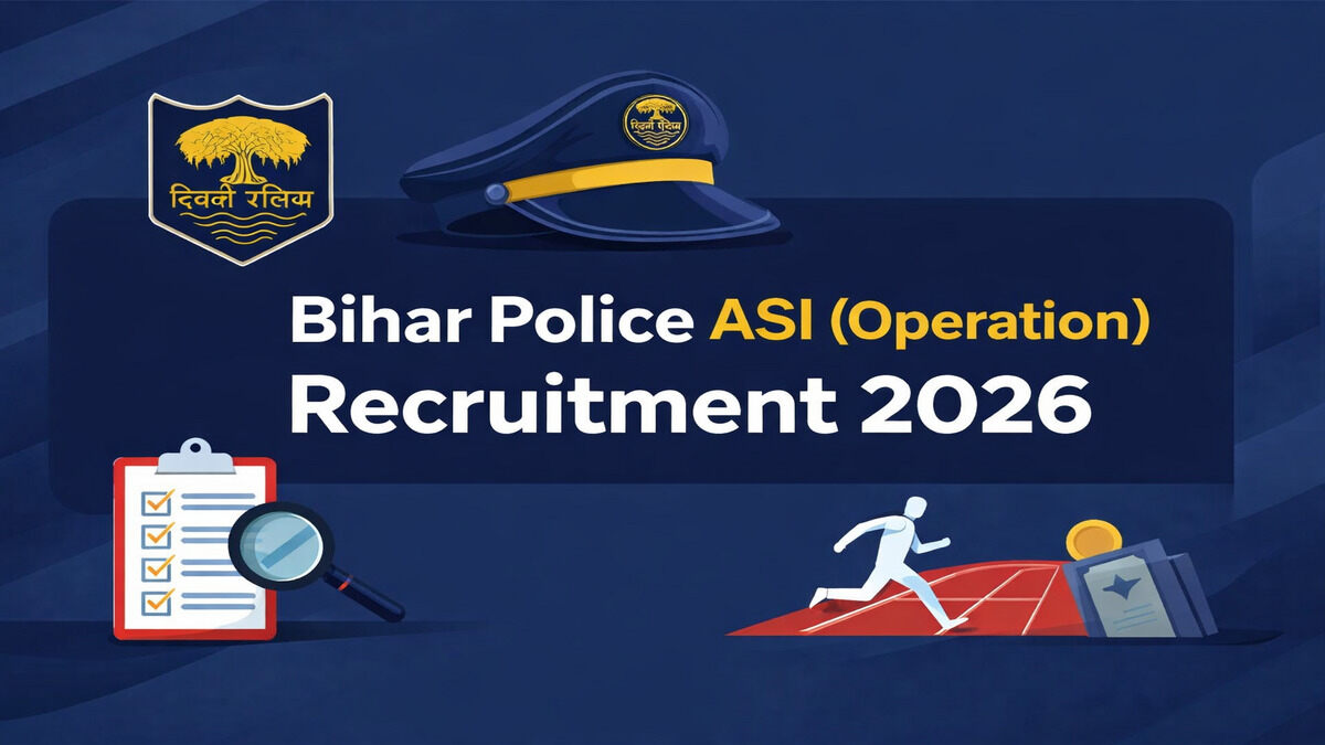 Bihar Police BPSSC ASI (Operation) Recruitment 2026