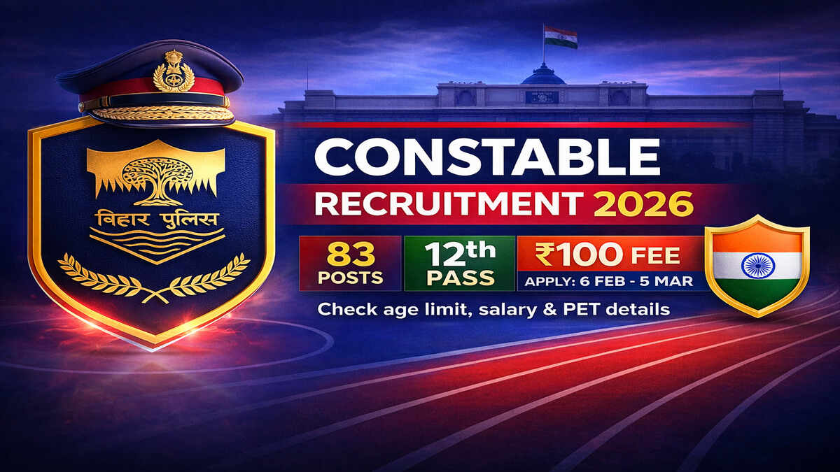 Bihar Police CSBC Constable Recruitment 2026