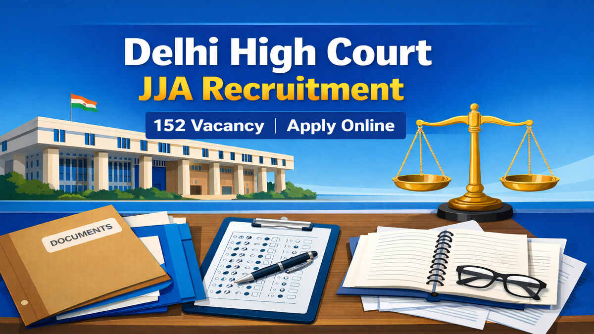 Delhi High Court JJA Recruitment 2026