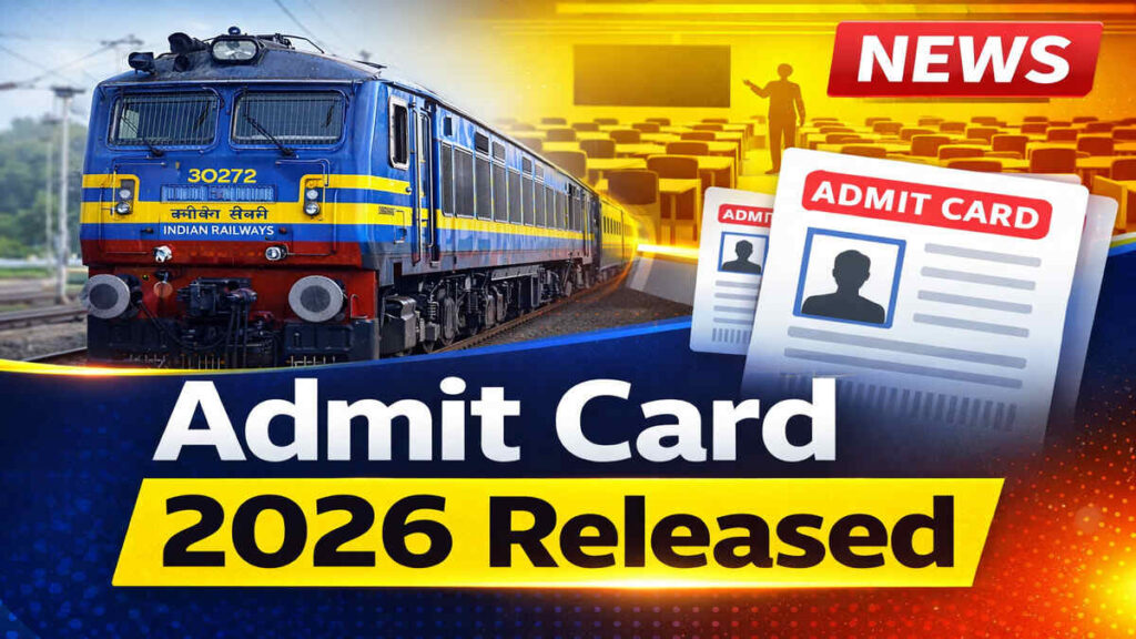 RRB ALP Admit Card 2026