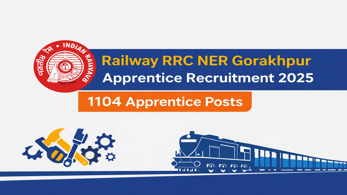 Railway RRC NER Gorakhpur Apprentice Recruitment 2025