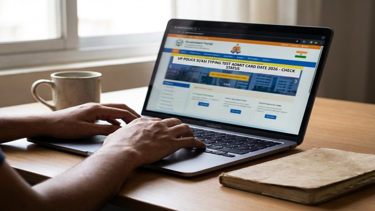 UP Police SI, ASI Typing Test Admit Card 2026